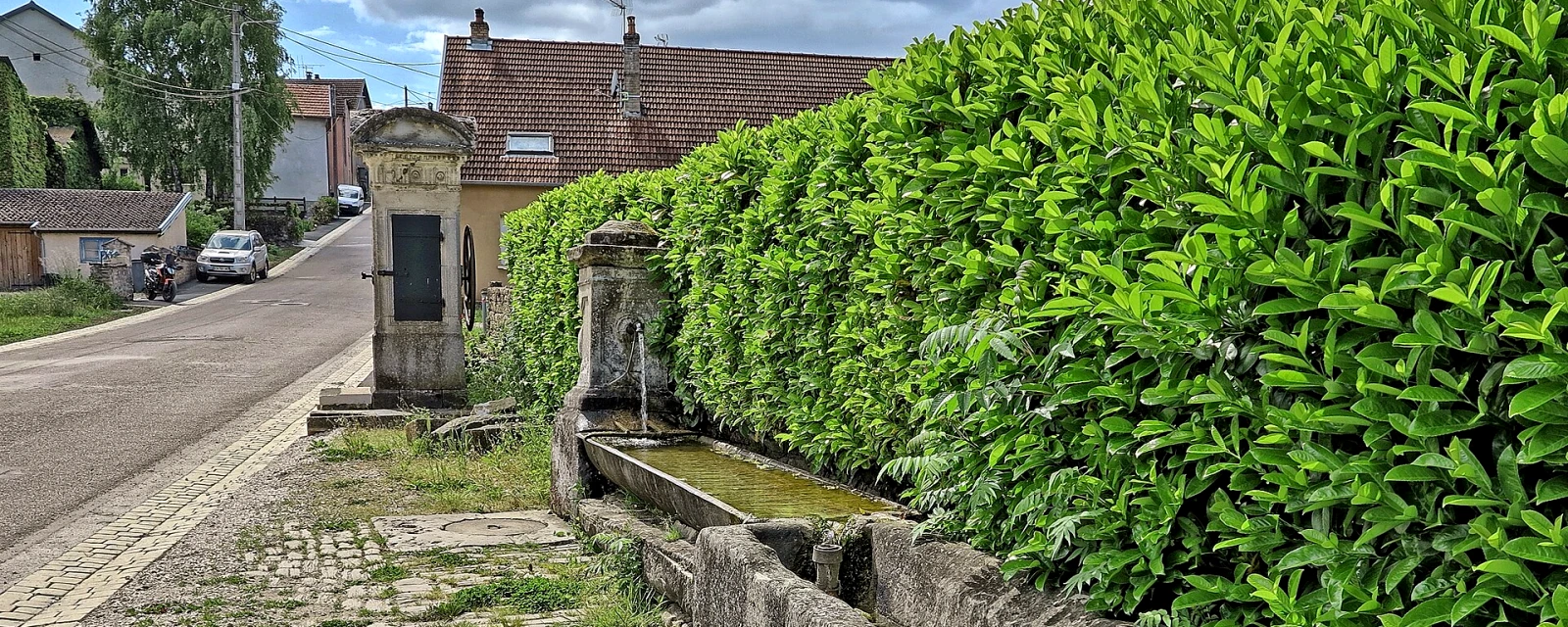 Vue de Clans, Haute-Saône