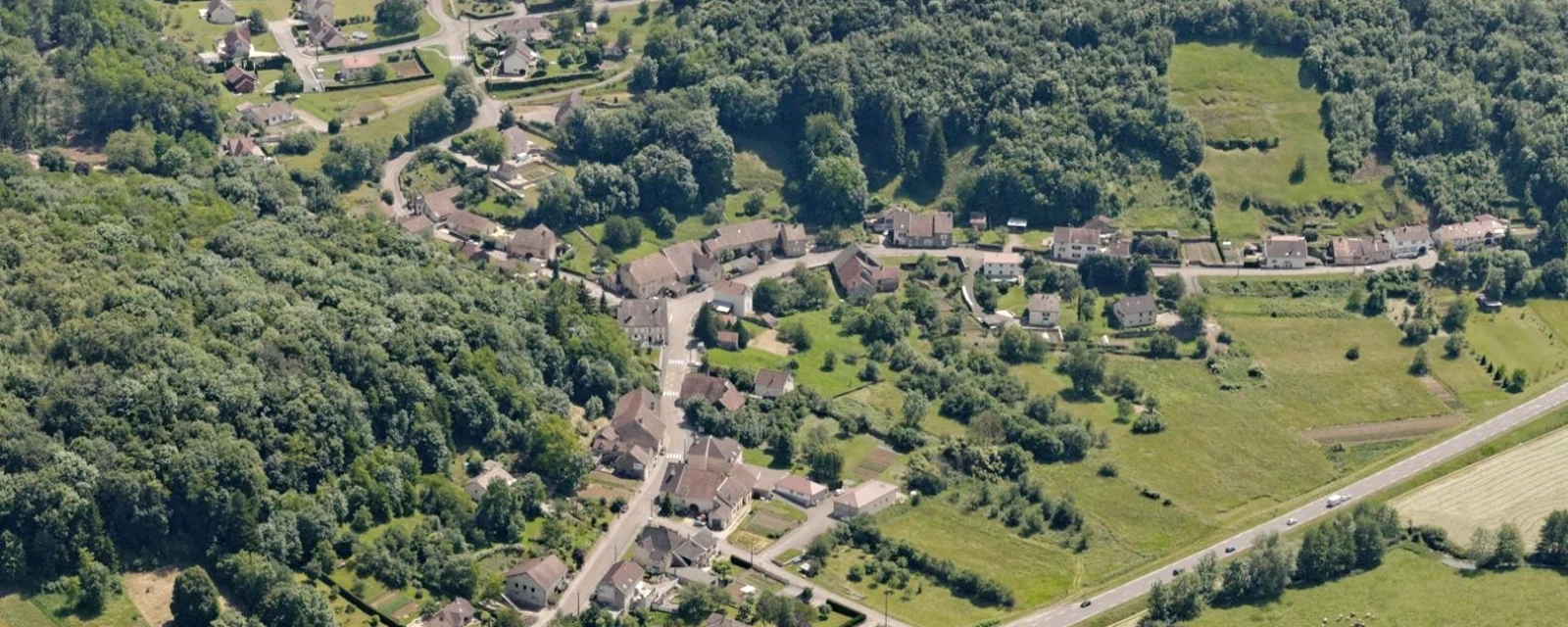 Vue de Comberjon, Haute-Saône
