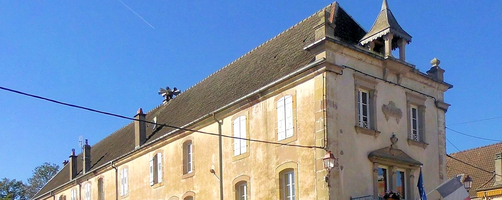Vue de Conflans-sur-Lanterne, Haute-Saône