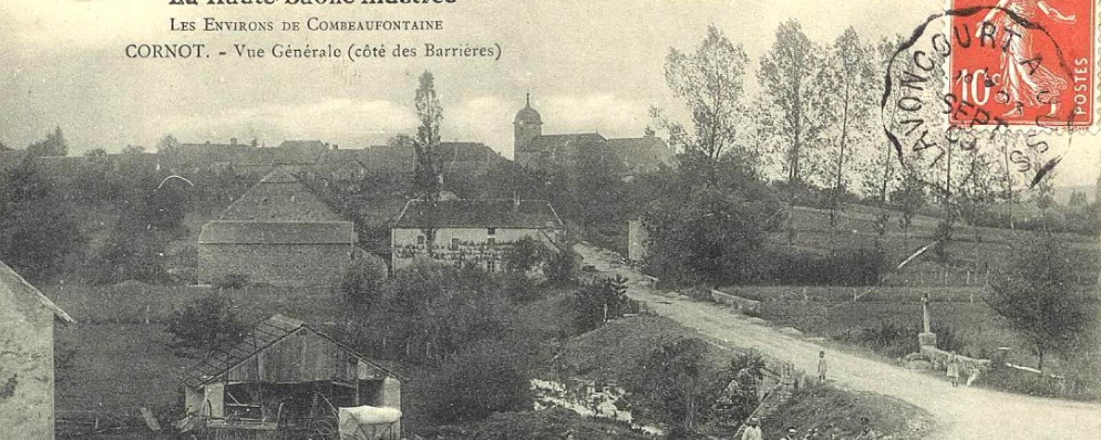 Vue de Cornot, Haute-Saône