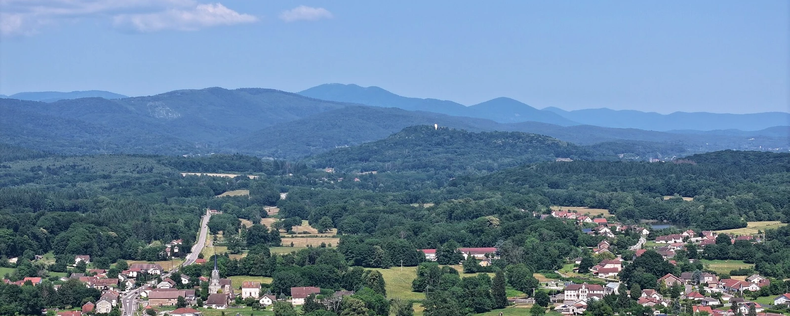 Vue de La Côte, Haute-Saône