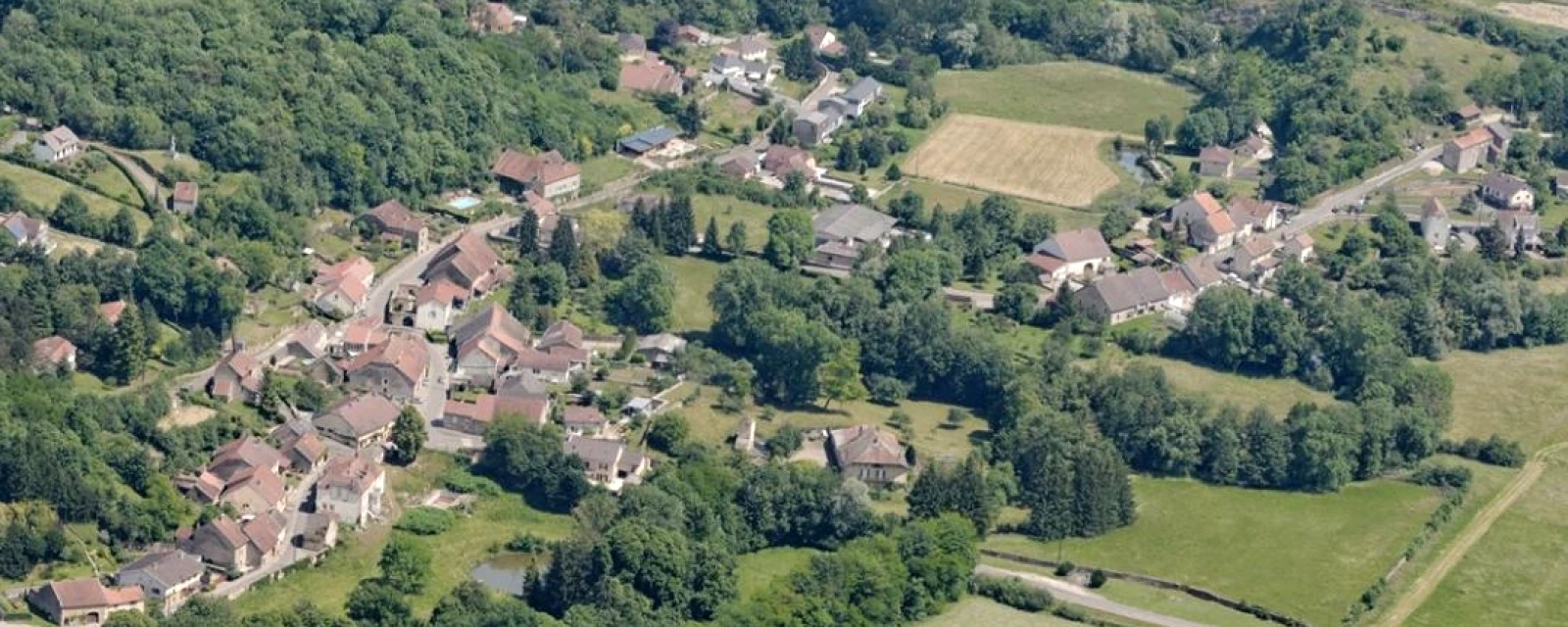 Vue de Coulevon, Haute-Saône