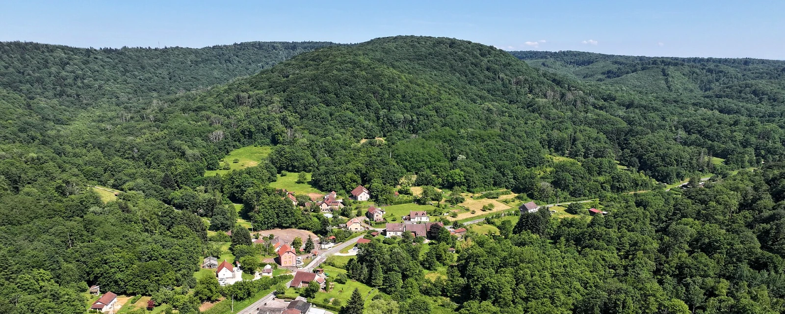 Vue de Courmont, Haute-Saône
