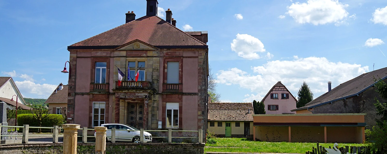 Vue de Crevans-et-la-Chapelle-lès-Granges, Haute-Saône