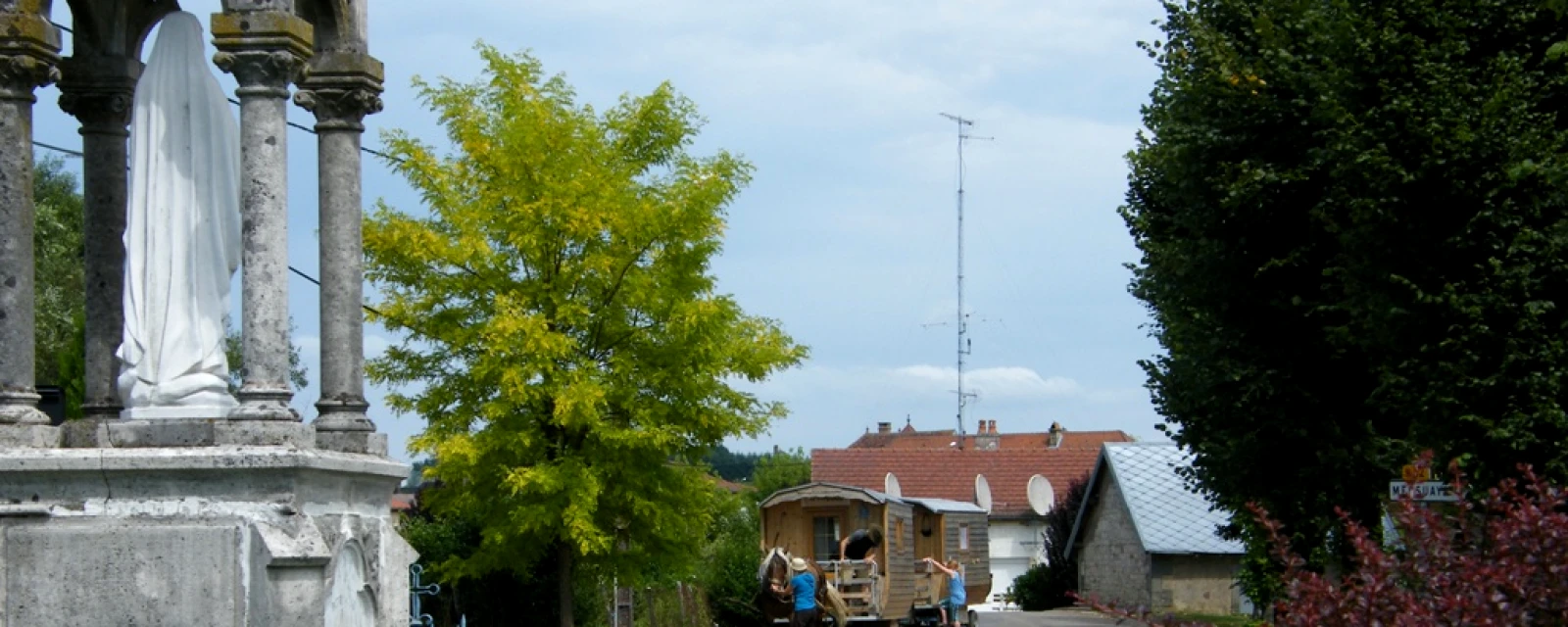 Vue de Cubry-lès-Faverney, Haute-Saône