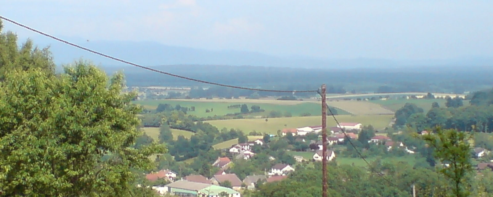 Vue de Dambenoît-lès-Colombe, Haute-Saône