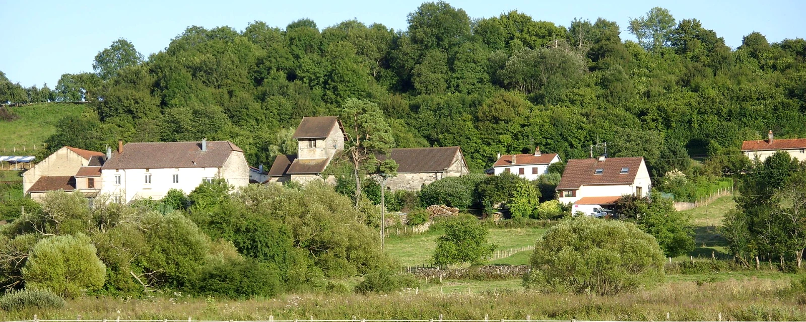 Vue de Demangevelle, Haute-Saône