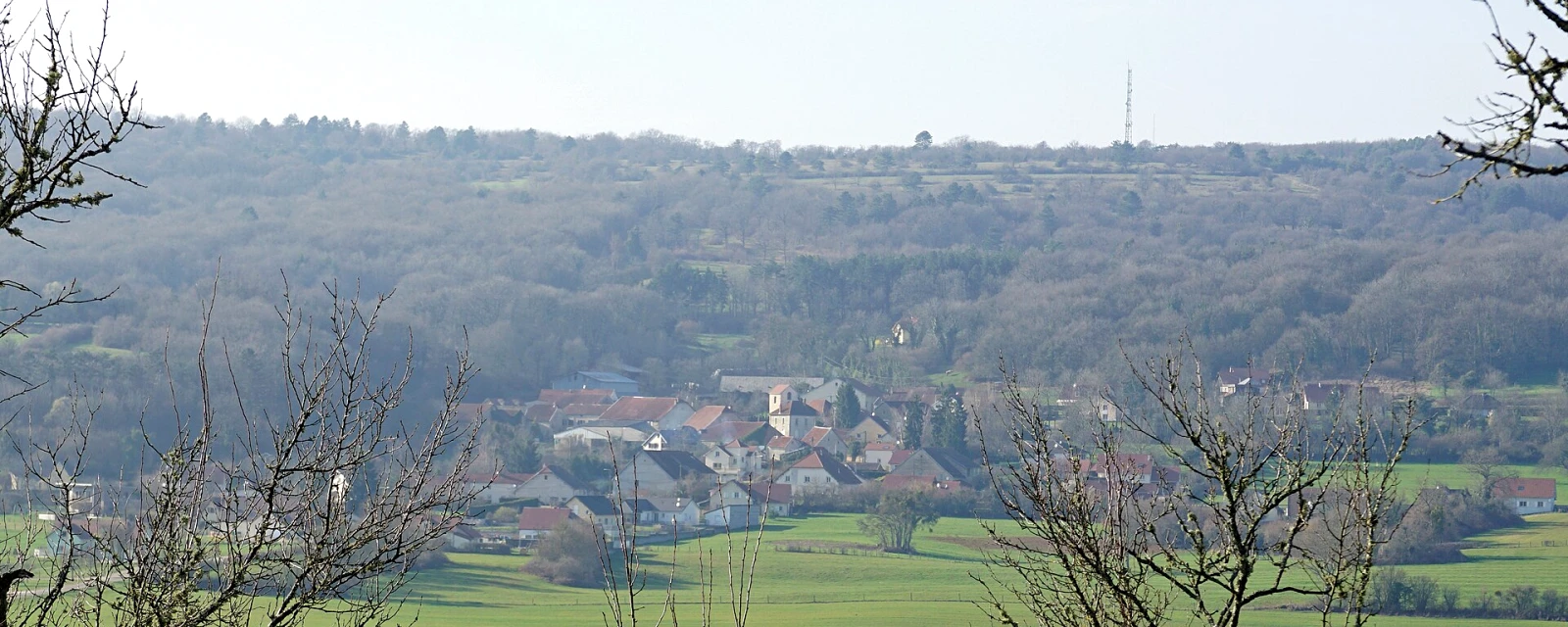 Vue de La Demie, Haute-Saône