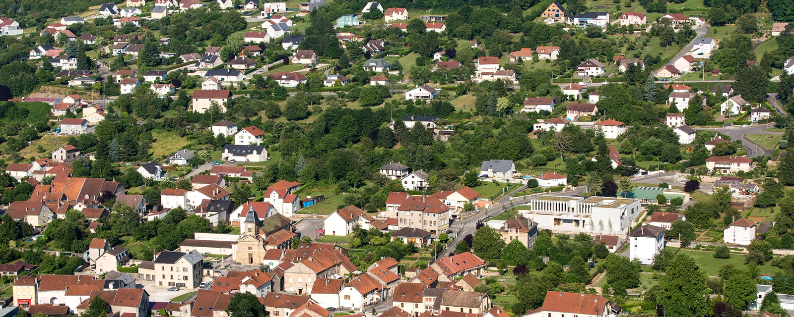 Vue de Échenoz-la-Méline, Haute-Saône