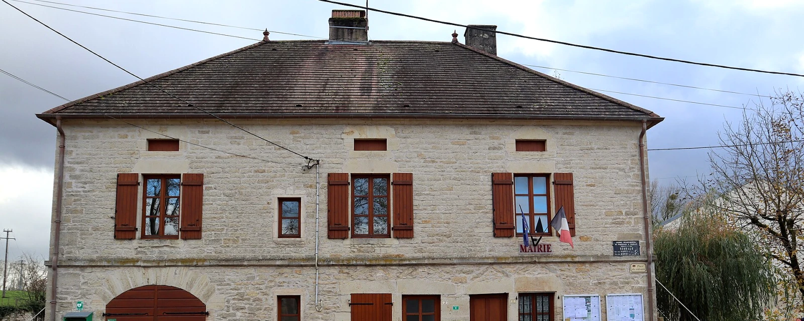 Vue de Écuelle, Haute-Saône