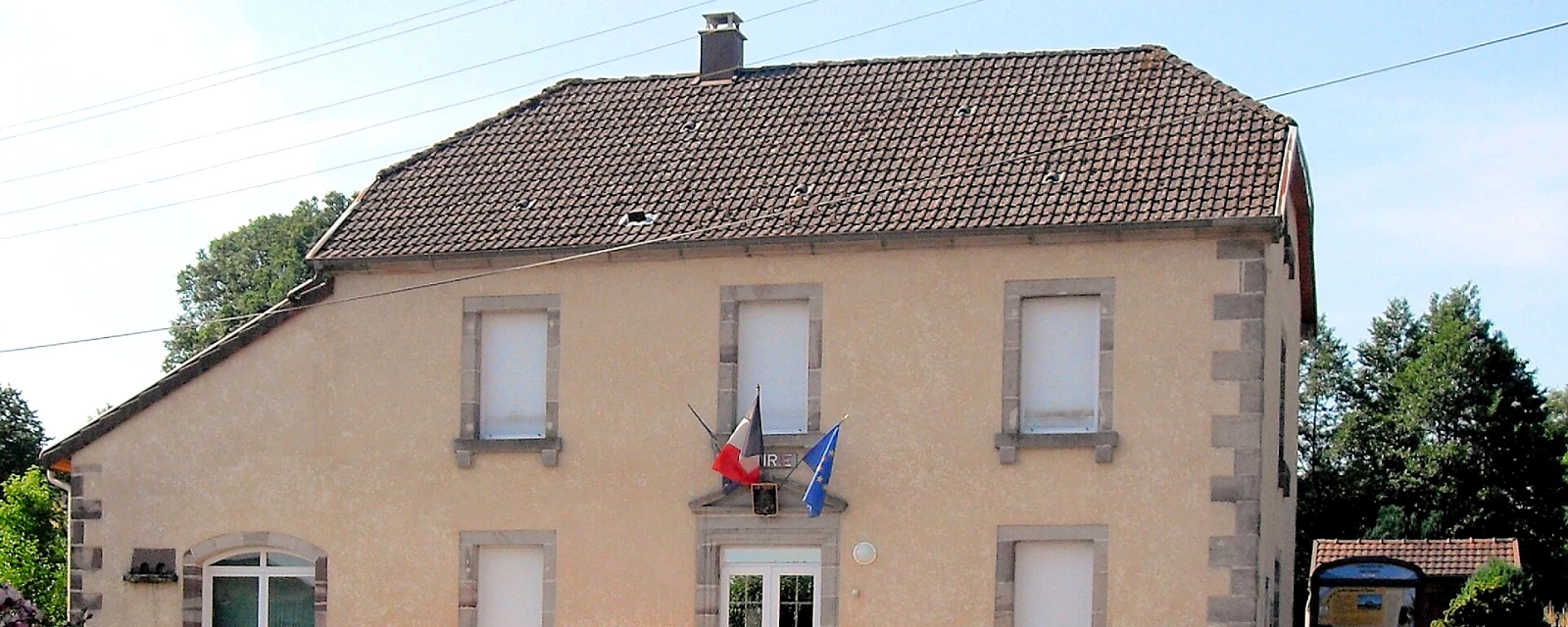Vue de Les Fessey, Haute-Saône