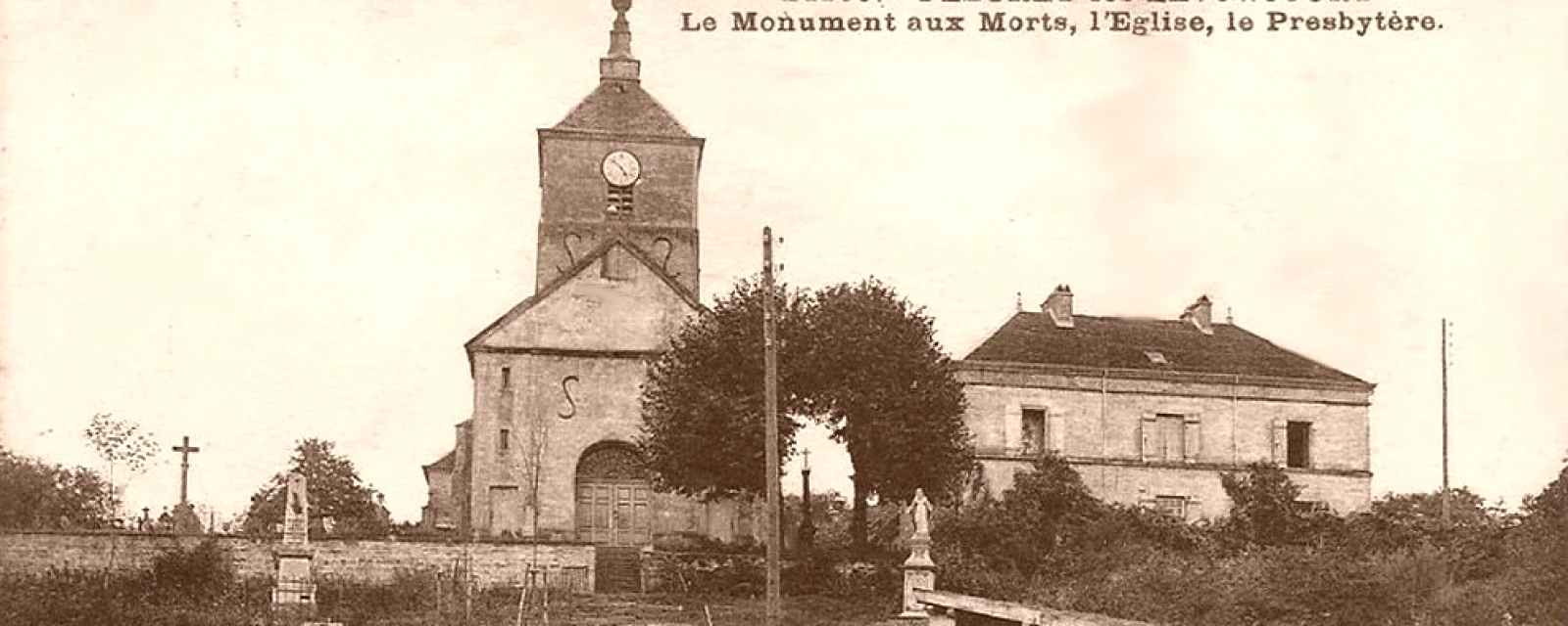 Vue de Fleurey-lès-Lavoncourt, Haute-Saône