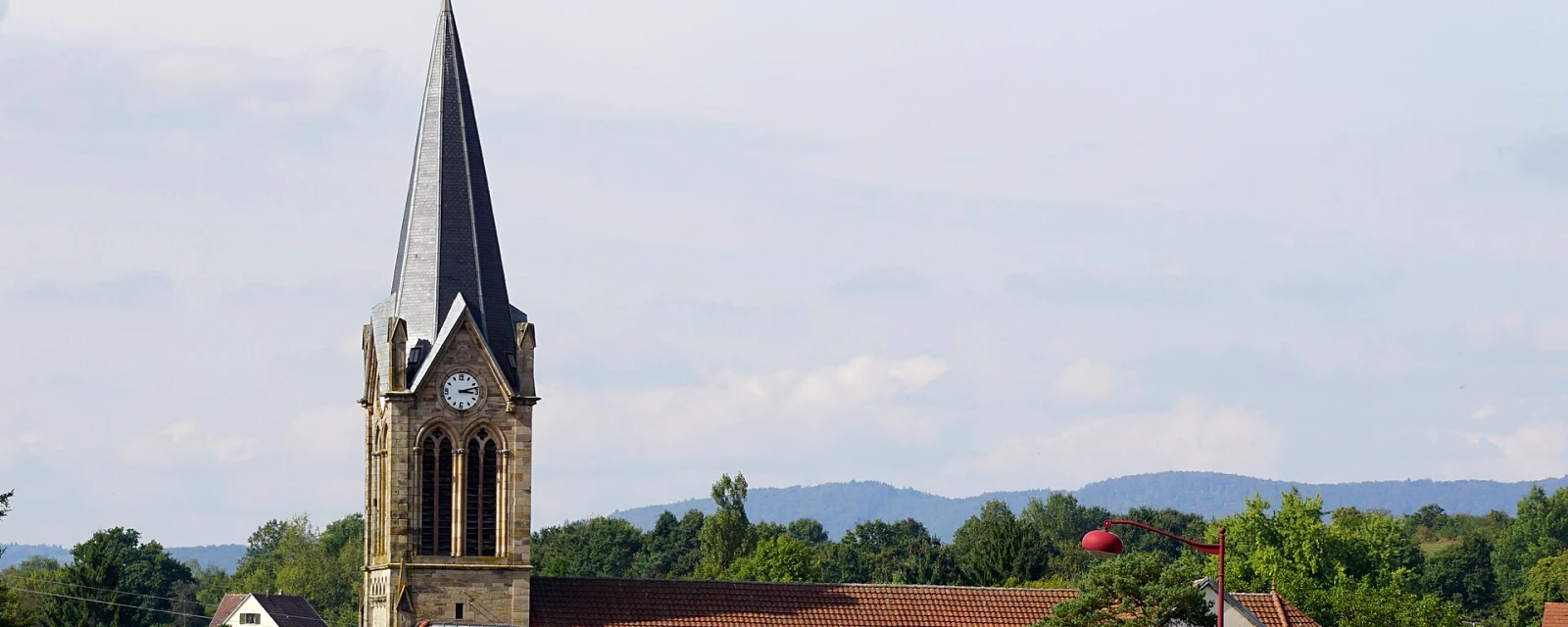 Vue de Frahier-et-Chatebier, Haute-Saône