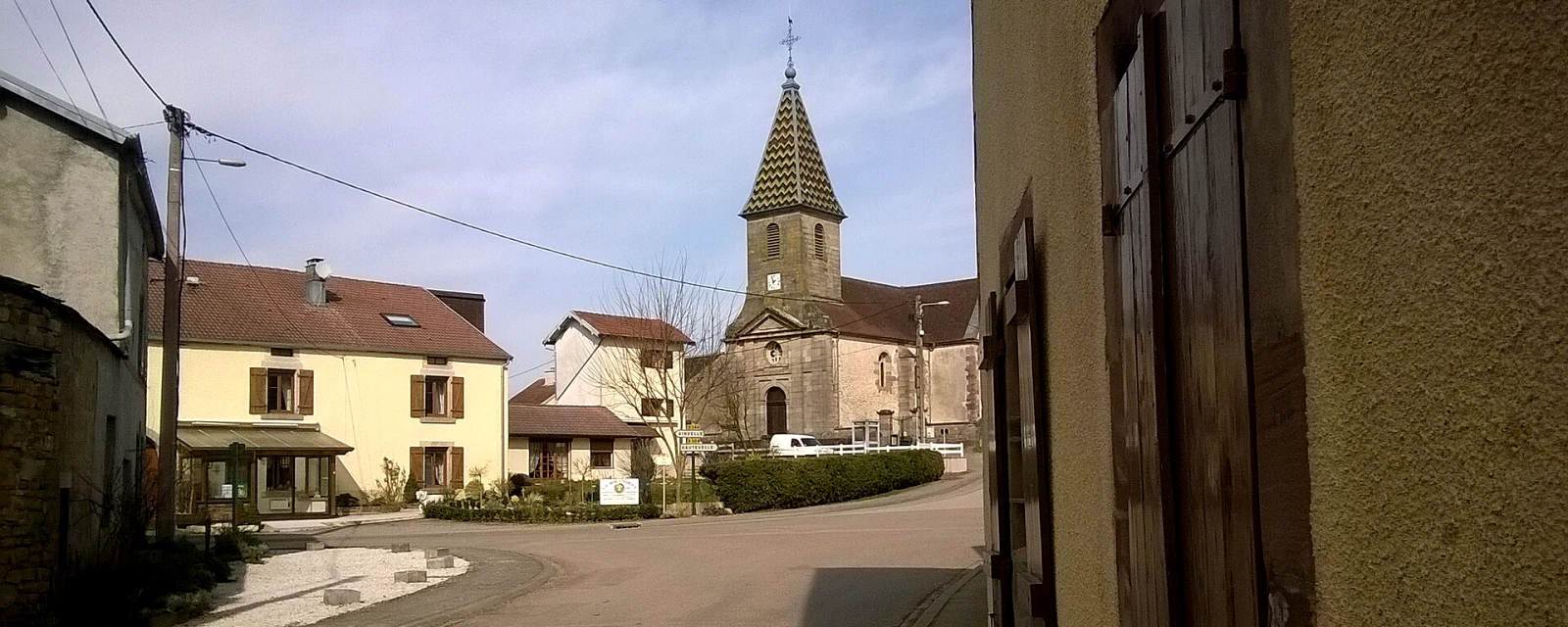 Vue de Francalmont, Haute-Saône