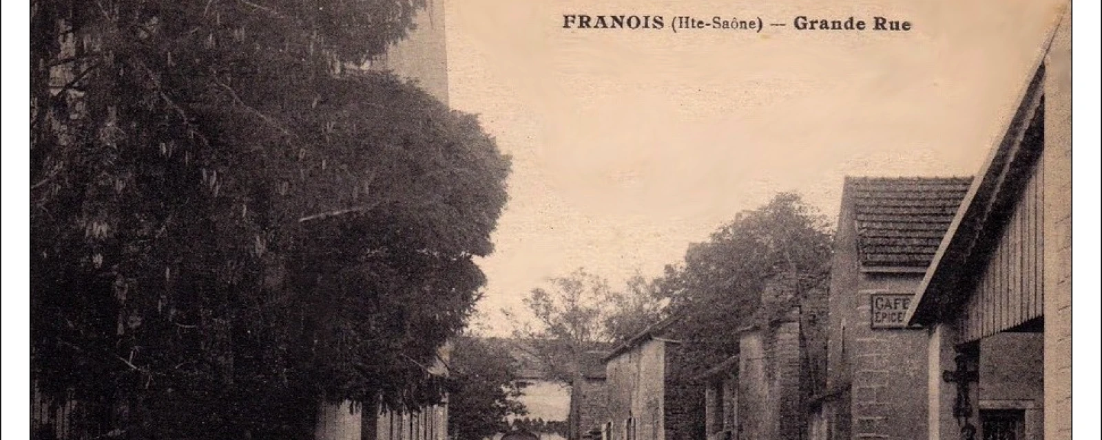 Vue de Framont, Haute-Saône