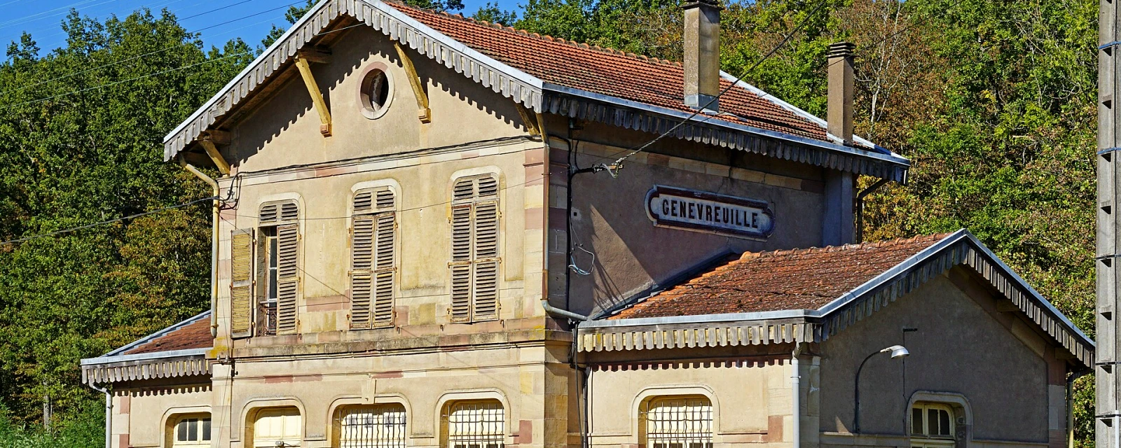 Vue de Genevreuille, Haute-Saône