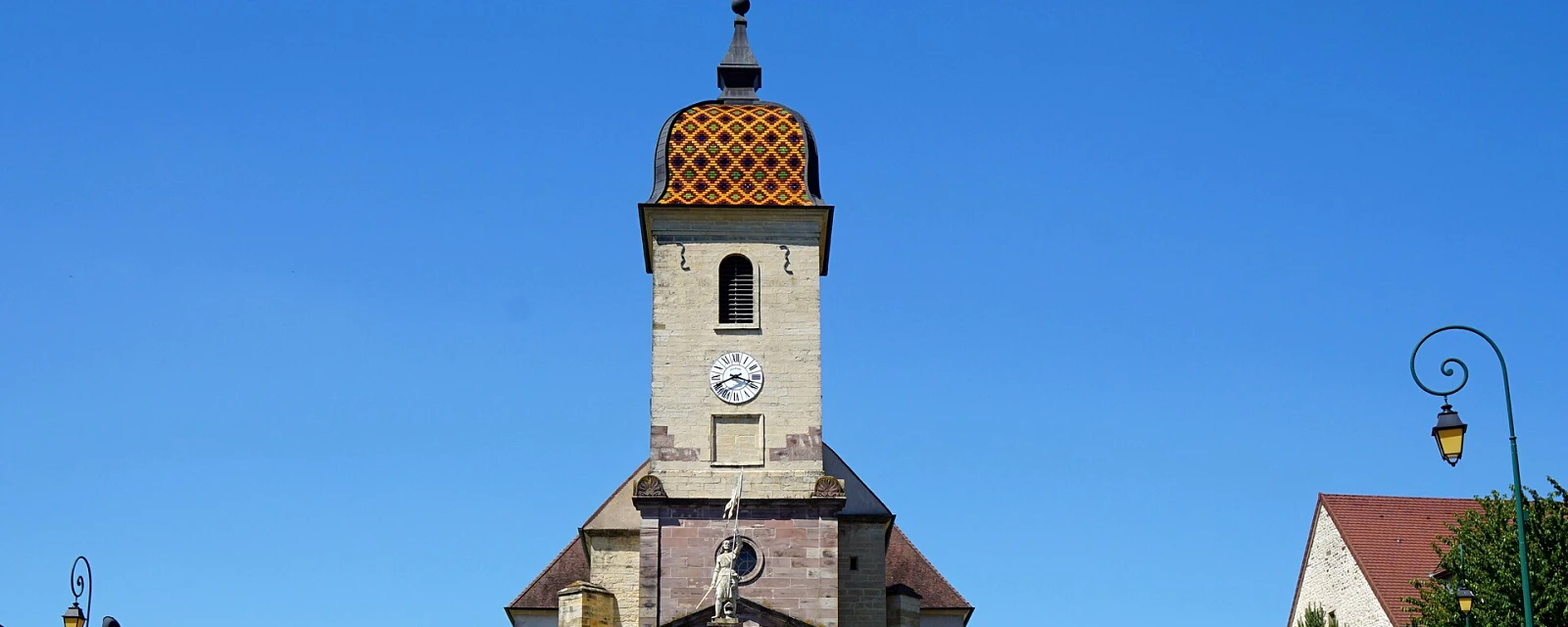 Vue de Genevrey, Haute-Saône
