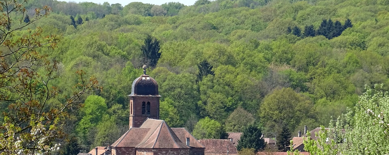 Vue de Granges-la-Ville, Haute-Saône