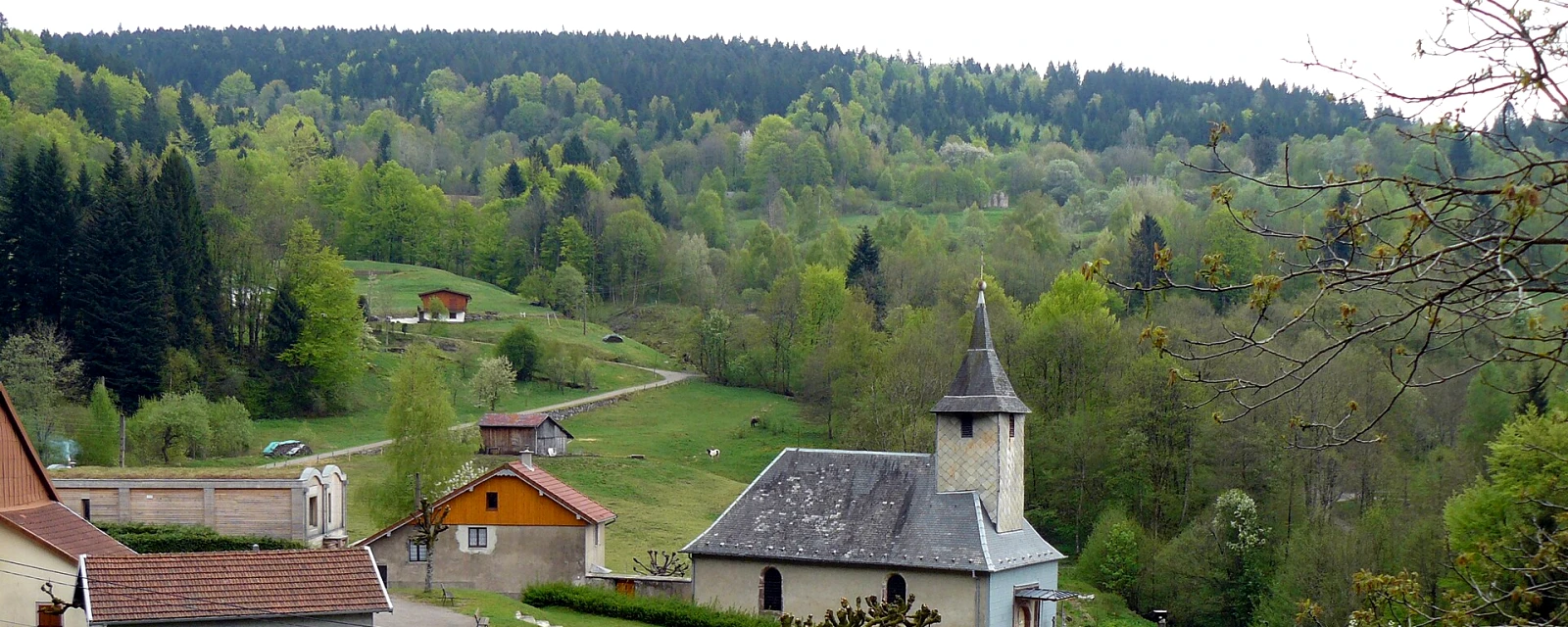 Vue de Haut-du-Them-Château-Lambert, Haute-Saône