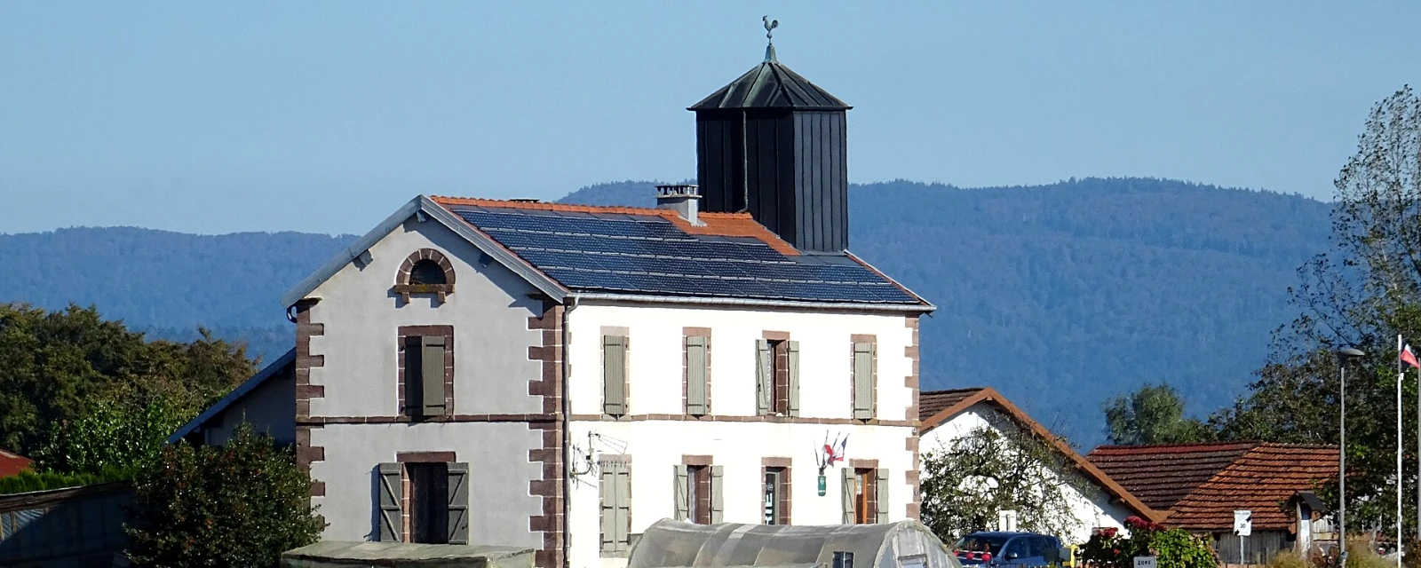 Vue de La Lanterne-et-les-Armonts, Haute-Saône