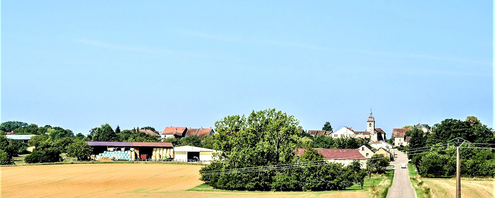 Vue de Larret, Haute-Saône
