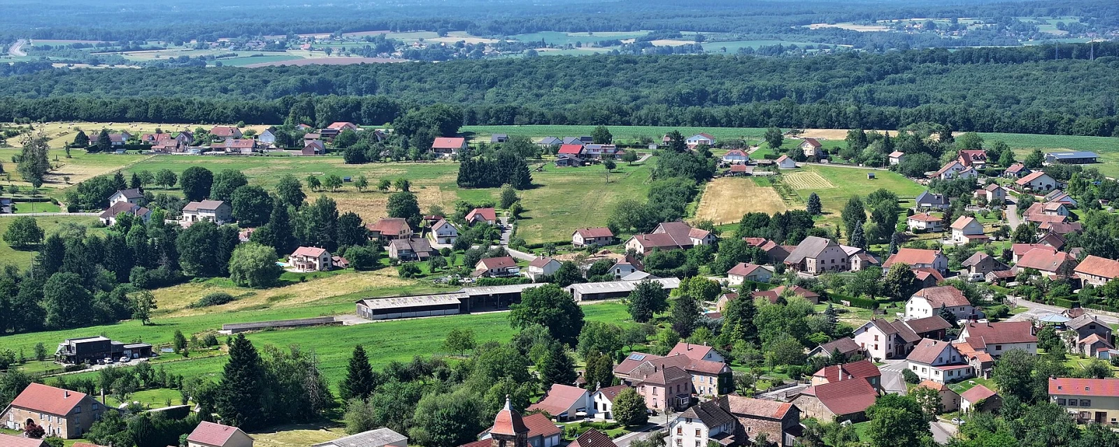 Vue de Lomont, Haute-Saône