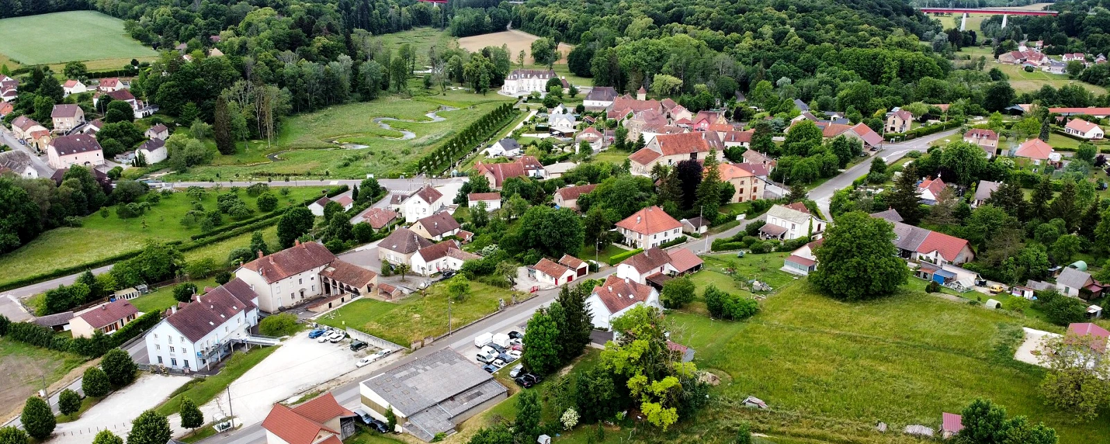 Vue de Loulans-Verchamp, Haute-Saône