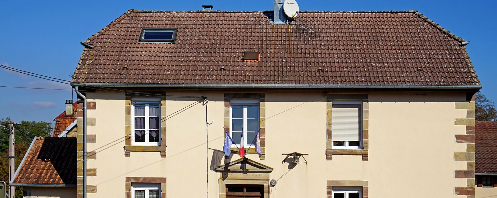 Vue de Magny-Jobert, Haute-Saône