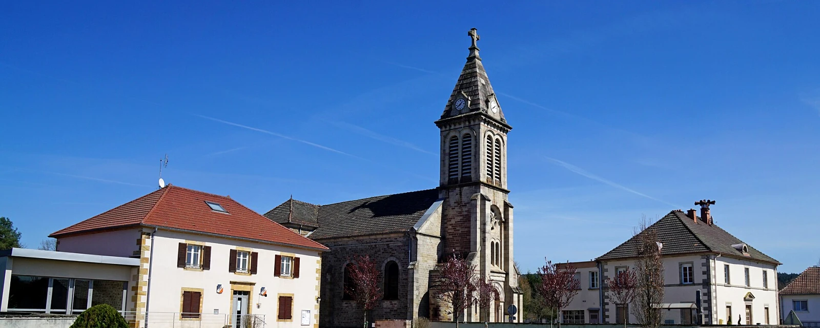 Vue de Malbouhans, Haute-Saône