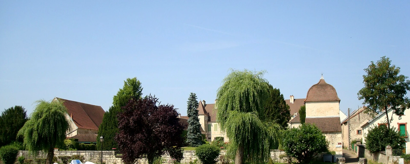 Vue de Mantoche, Haute-Saône