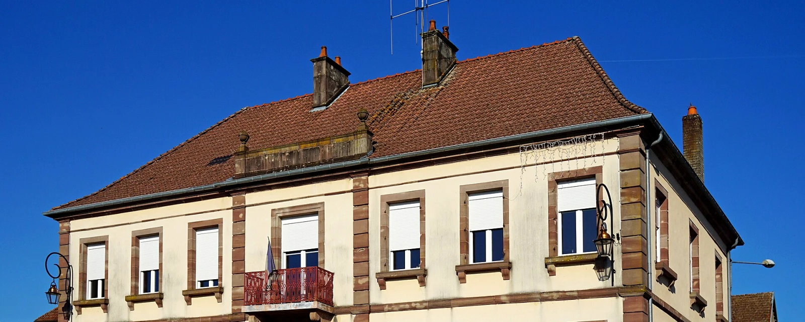 Vue de Meurcourt, Haute-Saône