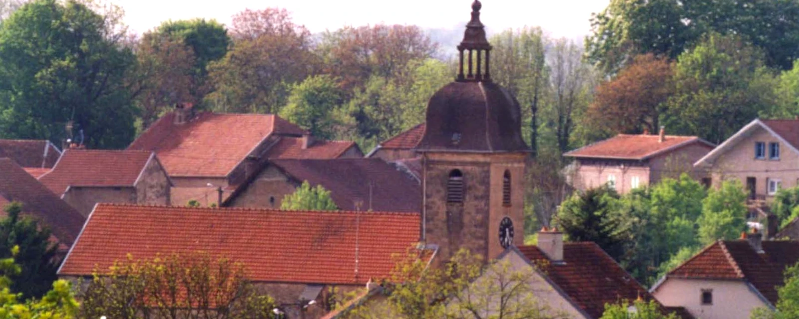 Vue de Montcey, Haute-Saône