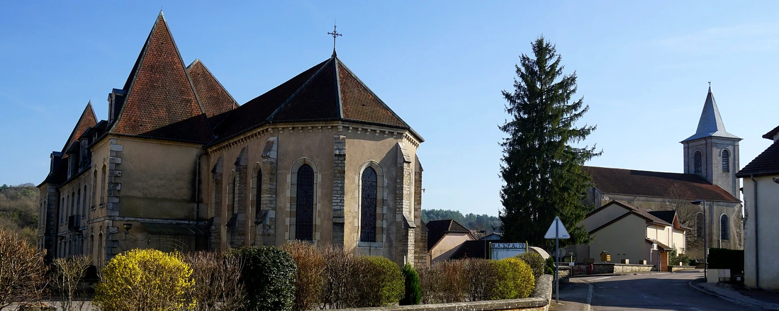 Vue de Neurey-lès-la-Demie, Haute-Saône