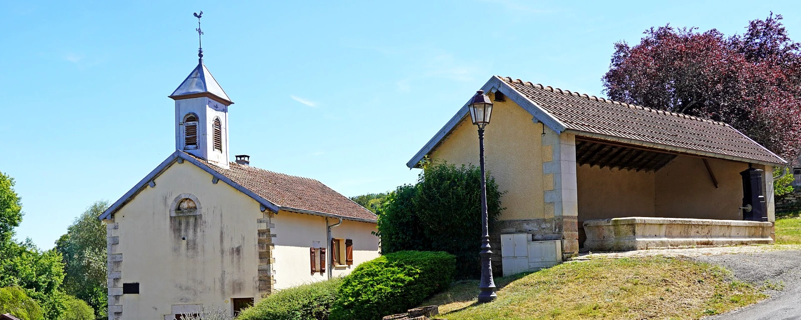 Vue de Oppenans, Haute-Saône
