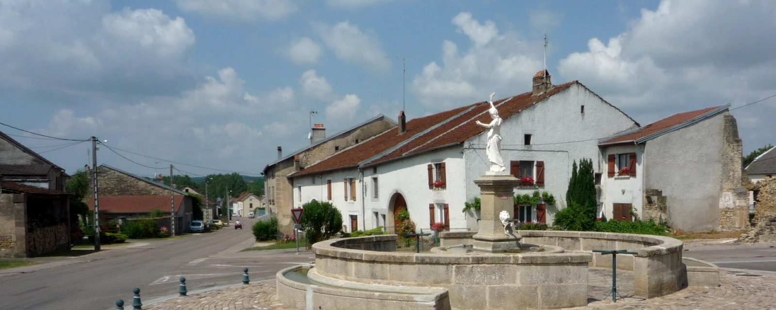 Vue de Ormoy, Haute-Saône