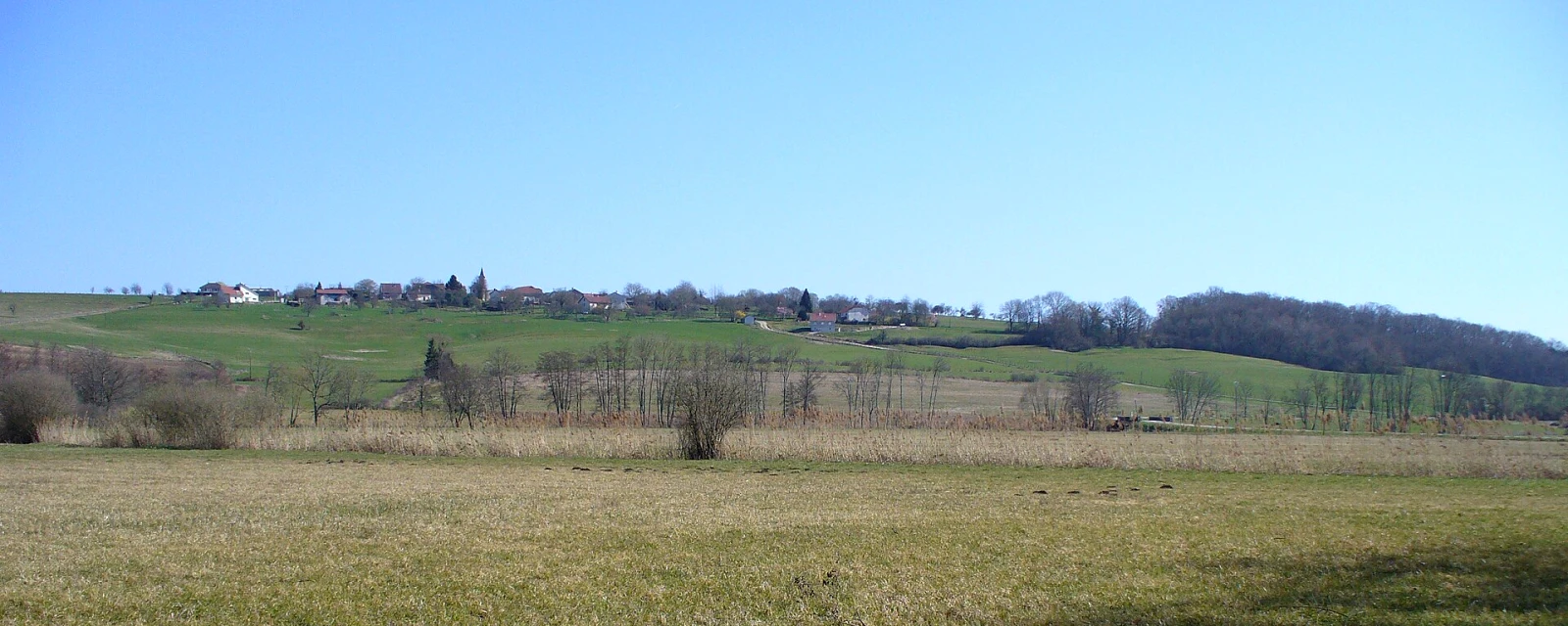 Vue de Plainemont, Haute-Saône