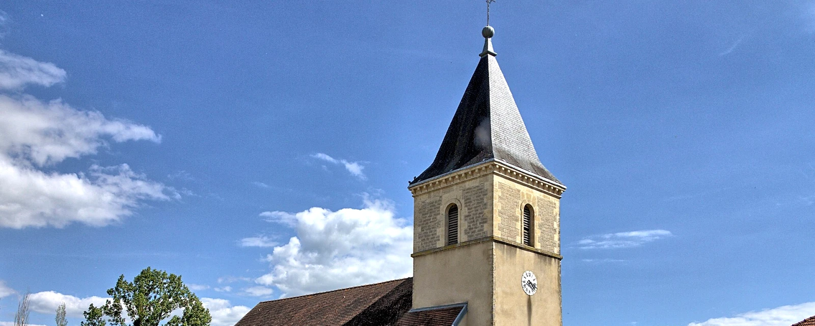 Vue de Pontcey, Haute-Saône