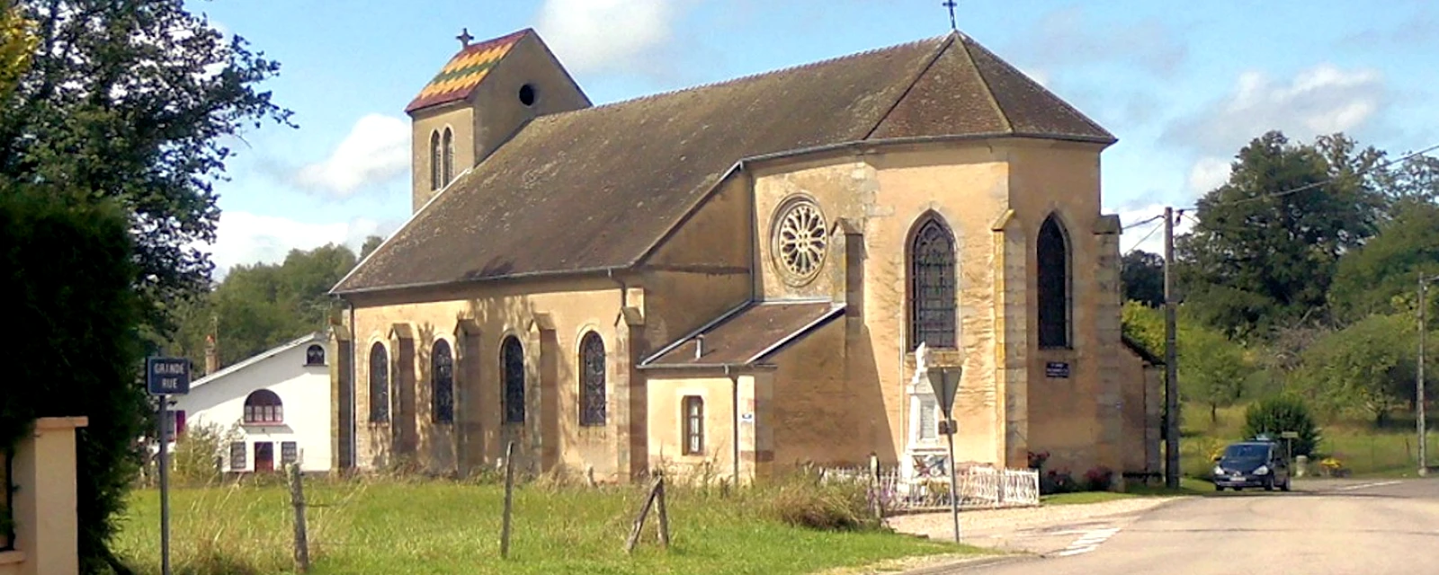 Vue de Pont-du-Bois, Haute-Saône
