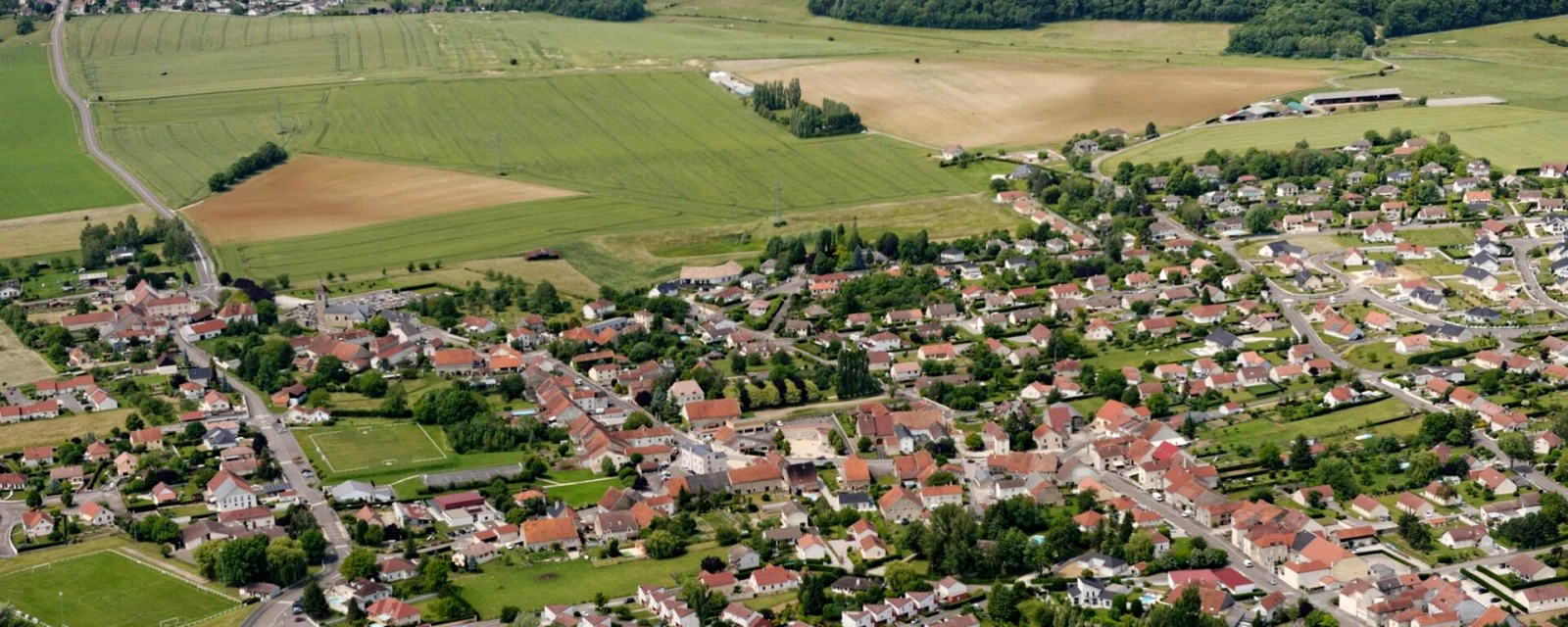 Vue de Pusey, Haute-Saône