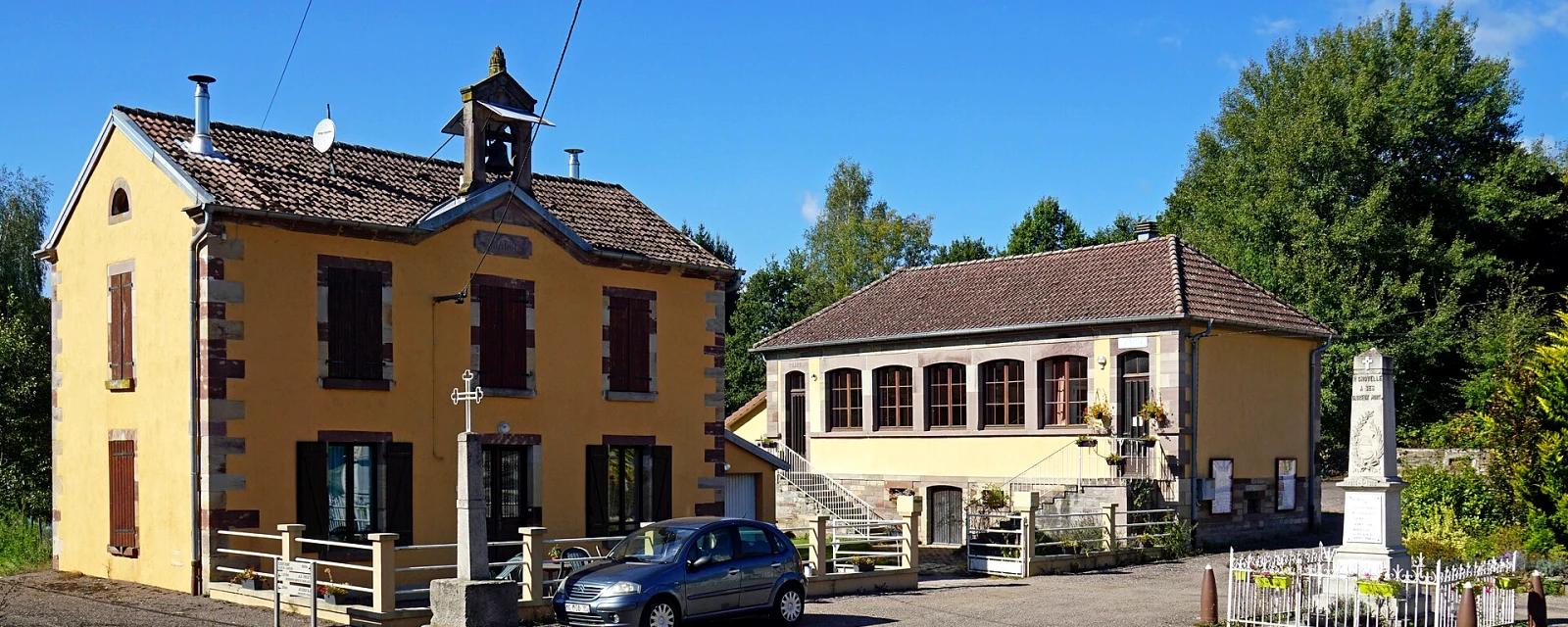 Vue de Rignovelle, Haute-Saône