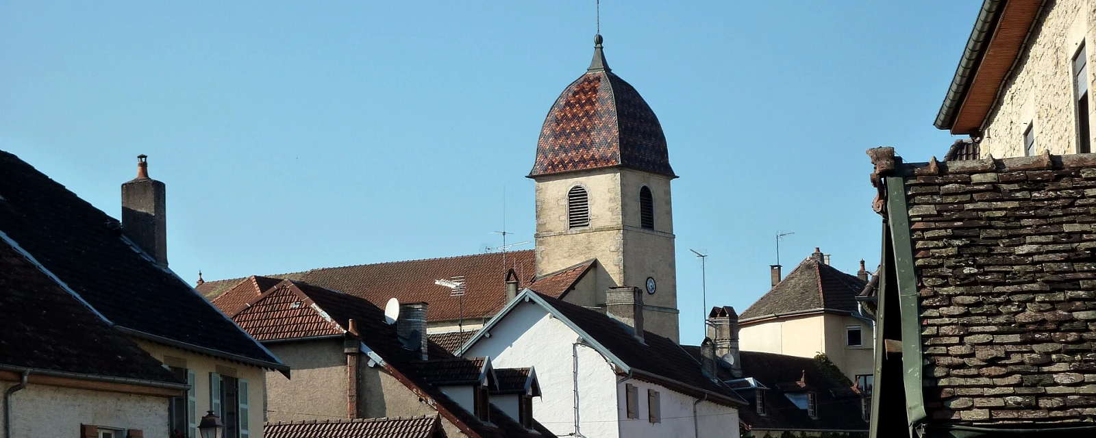 Vue de Rioz, Haute-Saône