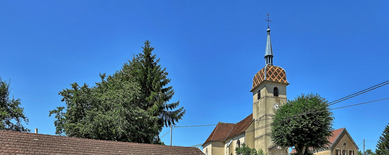 Vue de Saint-Broing, Haute-Saône
