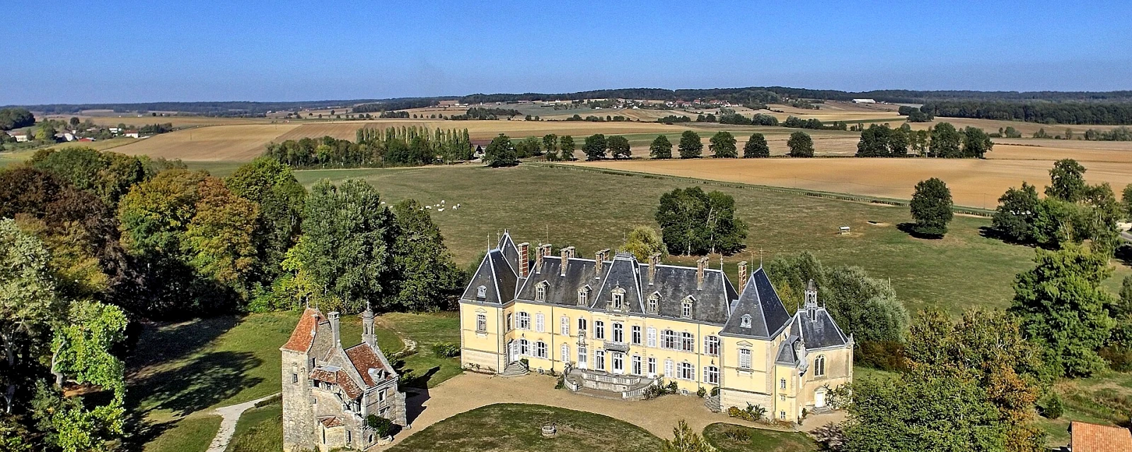 Vue de Saint-Loup-Nantouard, Haute-Saône