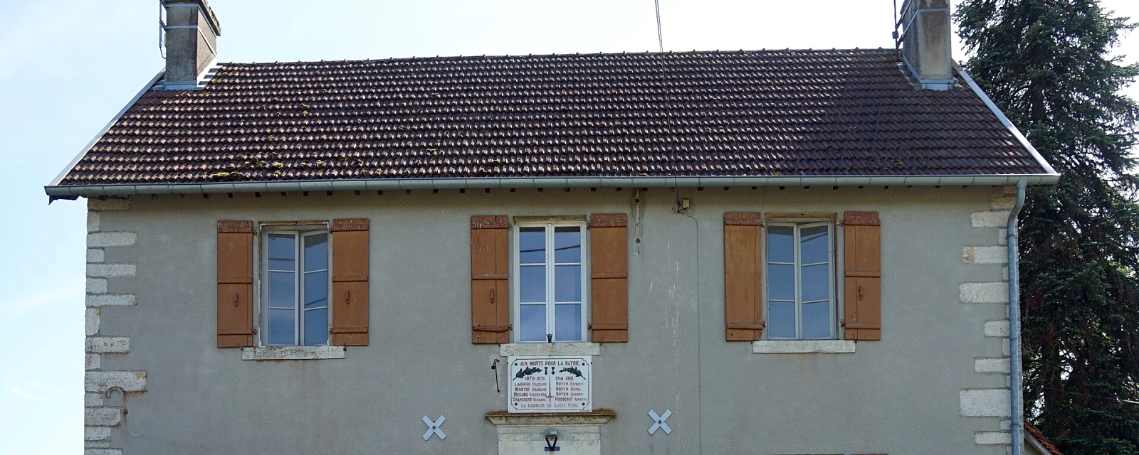 Vue de Sainte-Reine, Haute-Saône