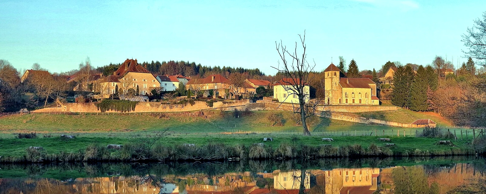 Vue de Thiénans, Haute-Saône