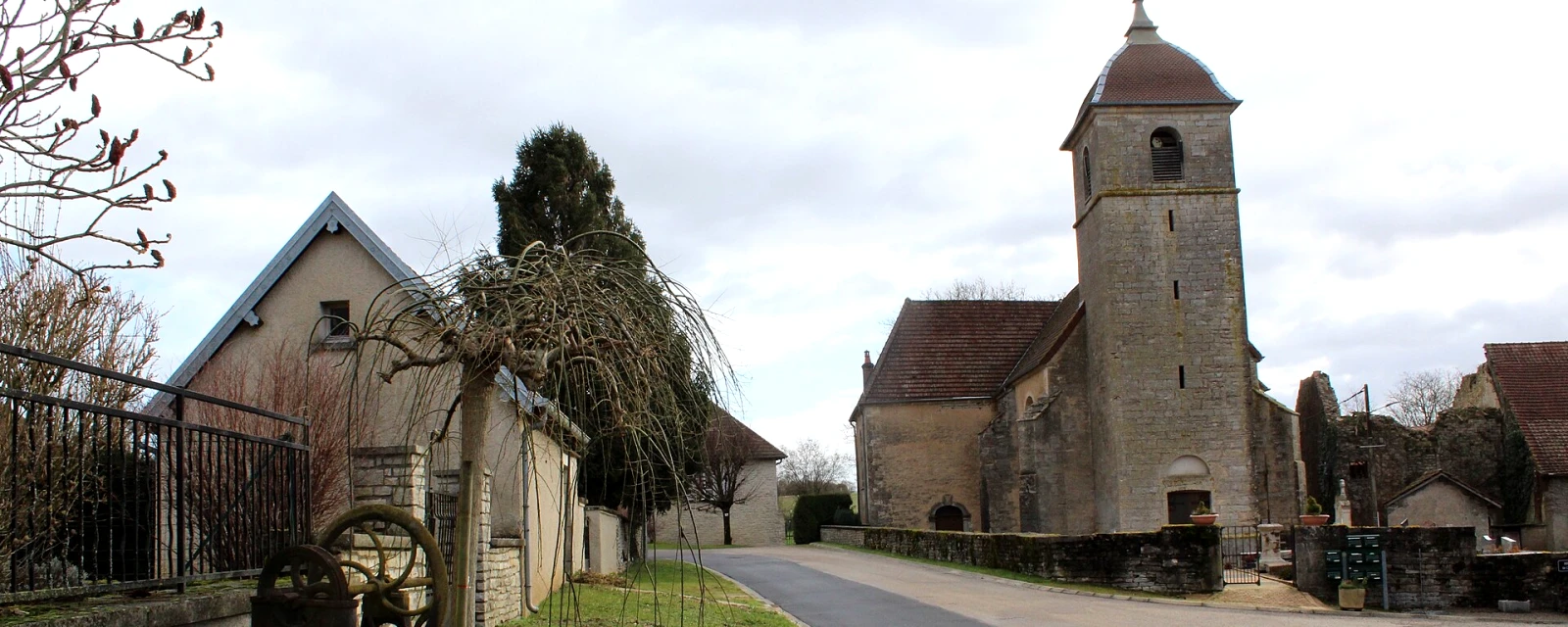 Vue de Tromarey, Haute-Saône