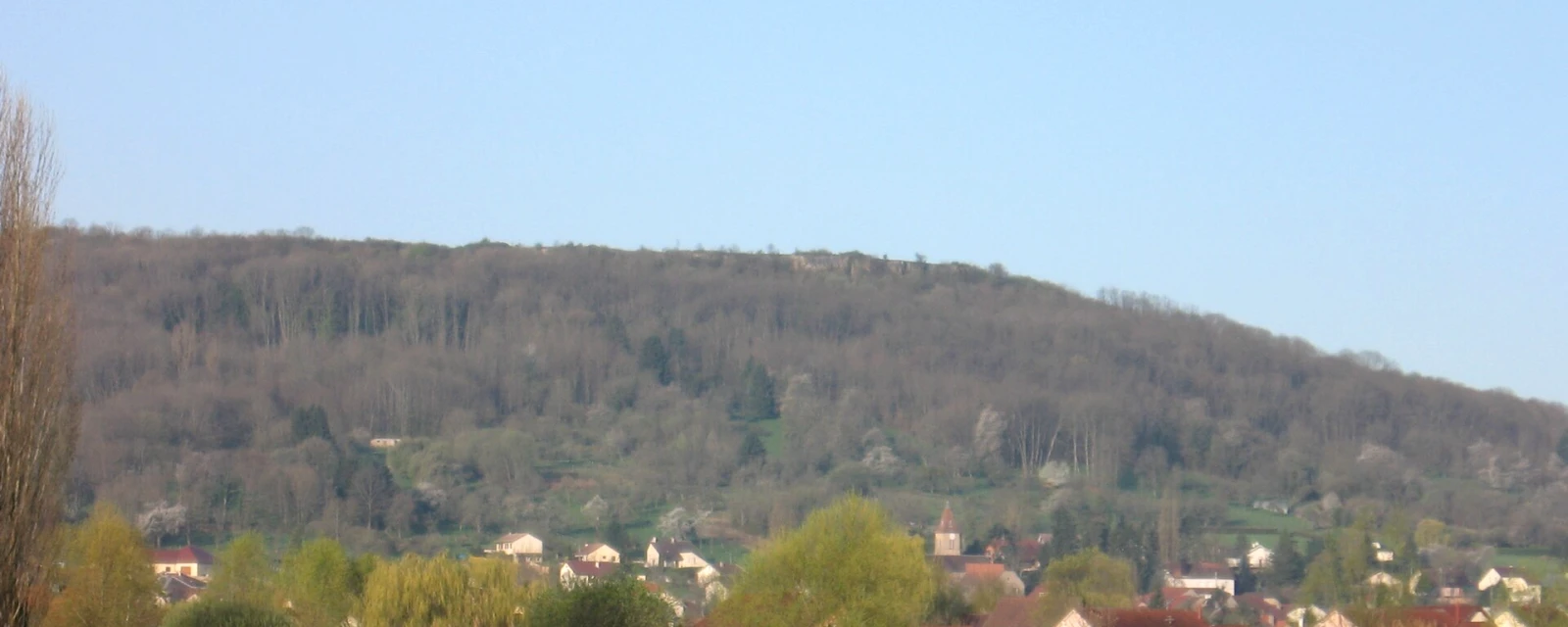 Vue de Vaivre-et-Montoille, Haute-Saône