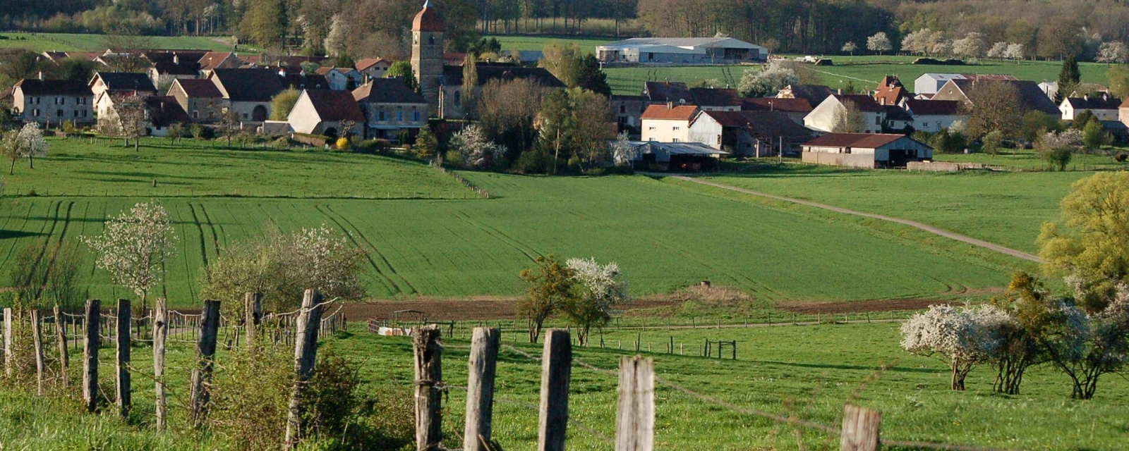 Vue de Varogne, Haute-Saône