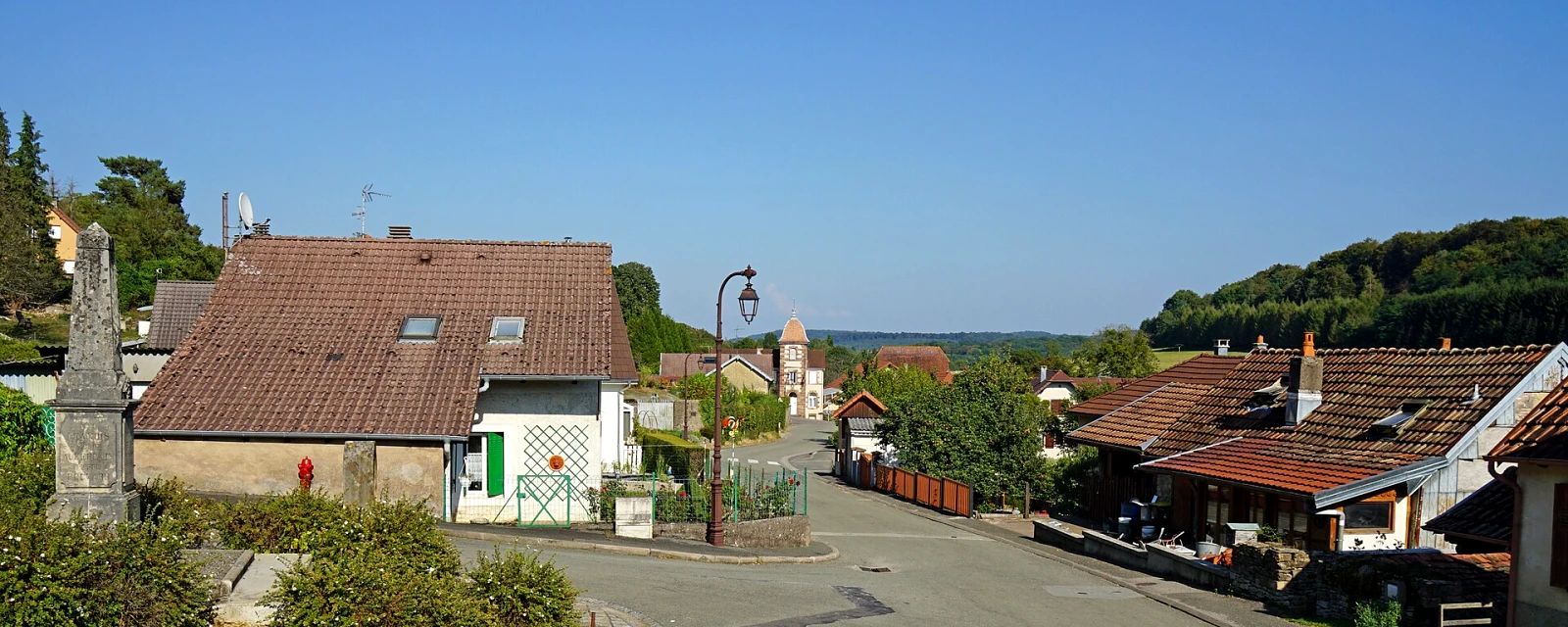 Vue de Verlans, Haute-Saône