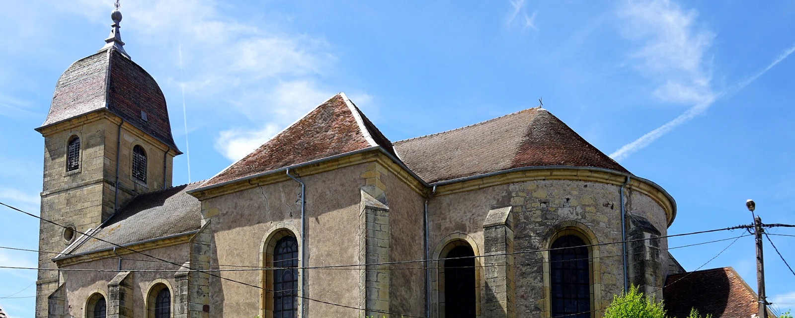 Vue de Villers-lès-Luxeuil, Haute-Saône